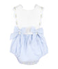 Scalloped Infant Overall