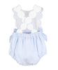 Scalloped Infant Overall