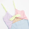 Seersucker Monokini Bathing Suit