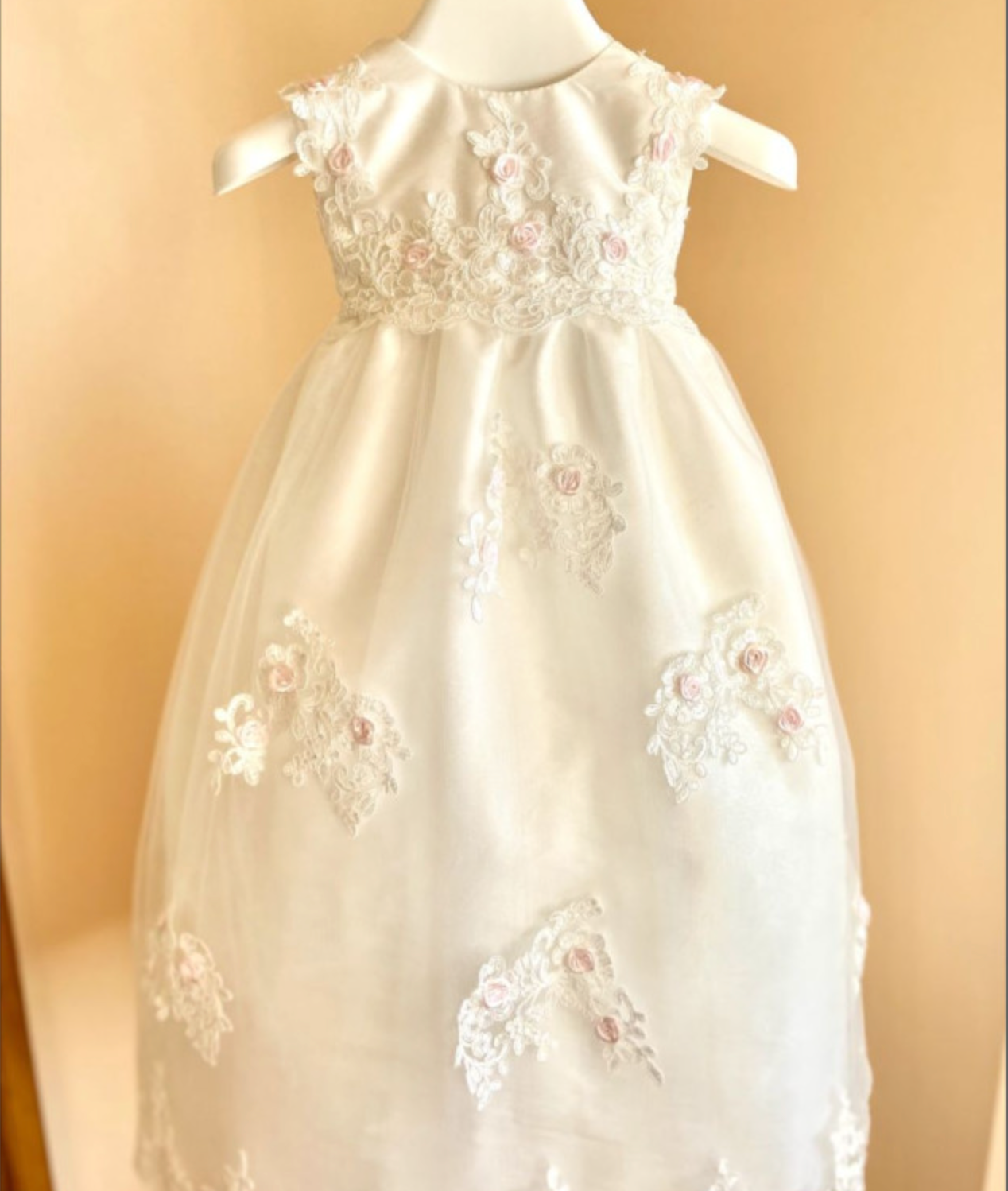 Floral Christening Gown