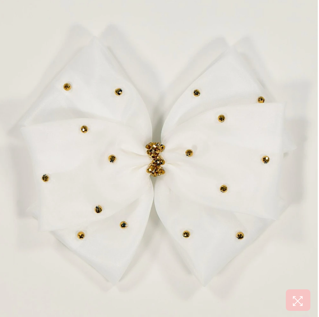White Statement Clip