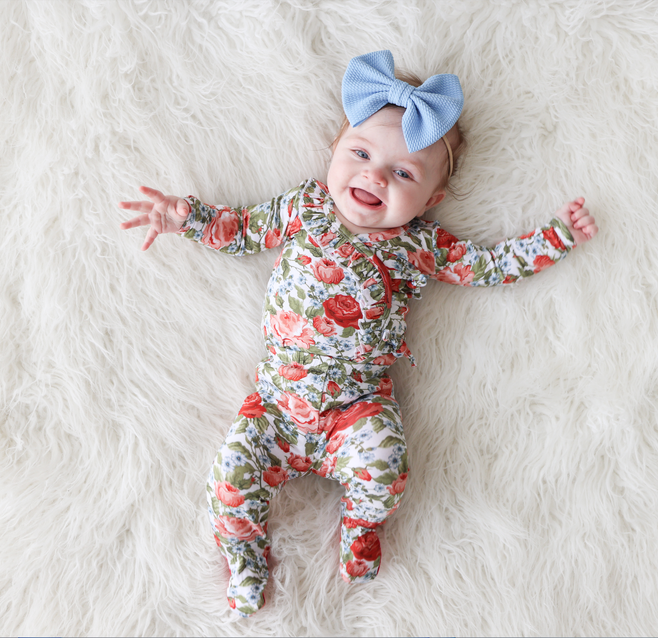 Posh Peanut Alma Kimono Set