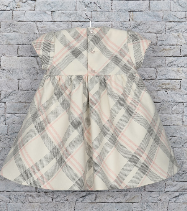 Luli and Me Gray Plaid Dress