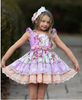 Lavendar Ruffle Dress