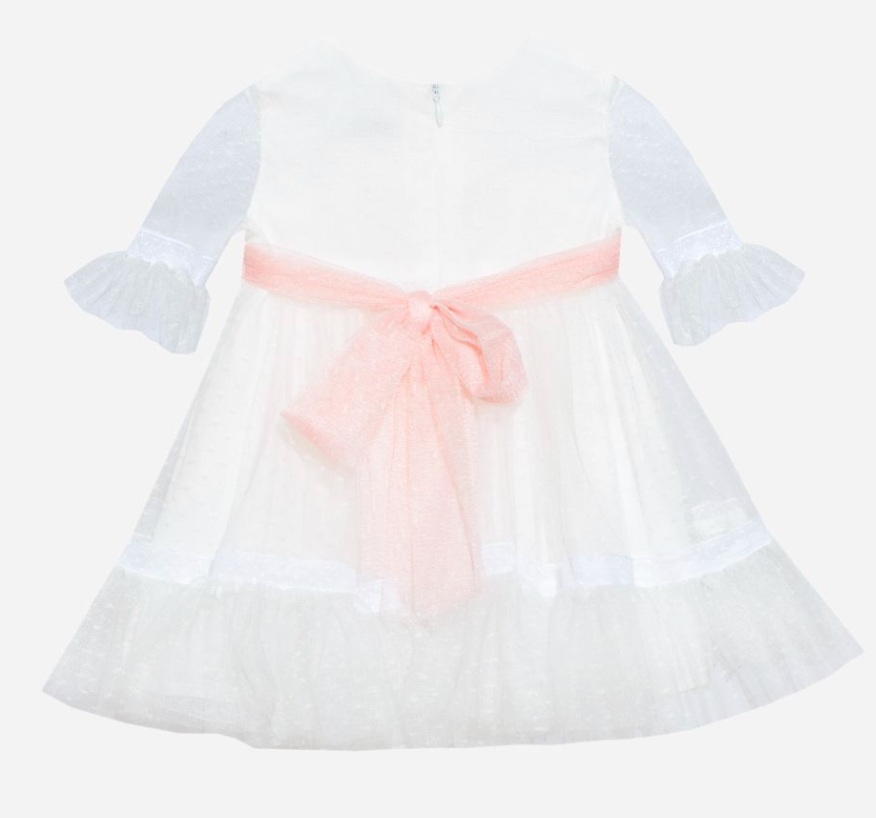 Tulle Off White Dress