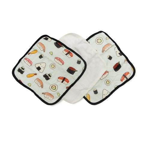 Sushi Washcloth Set loulou lollipop