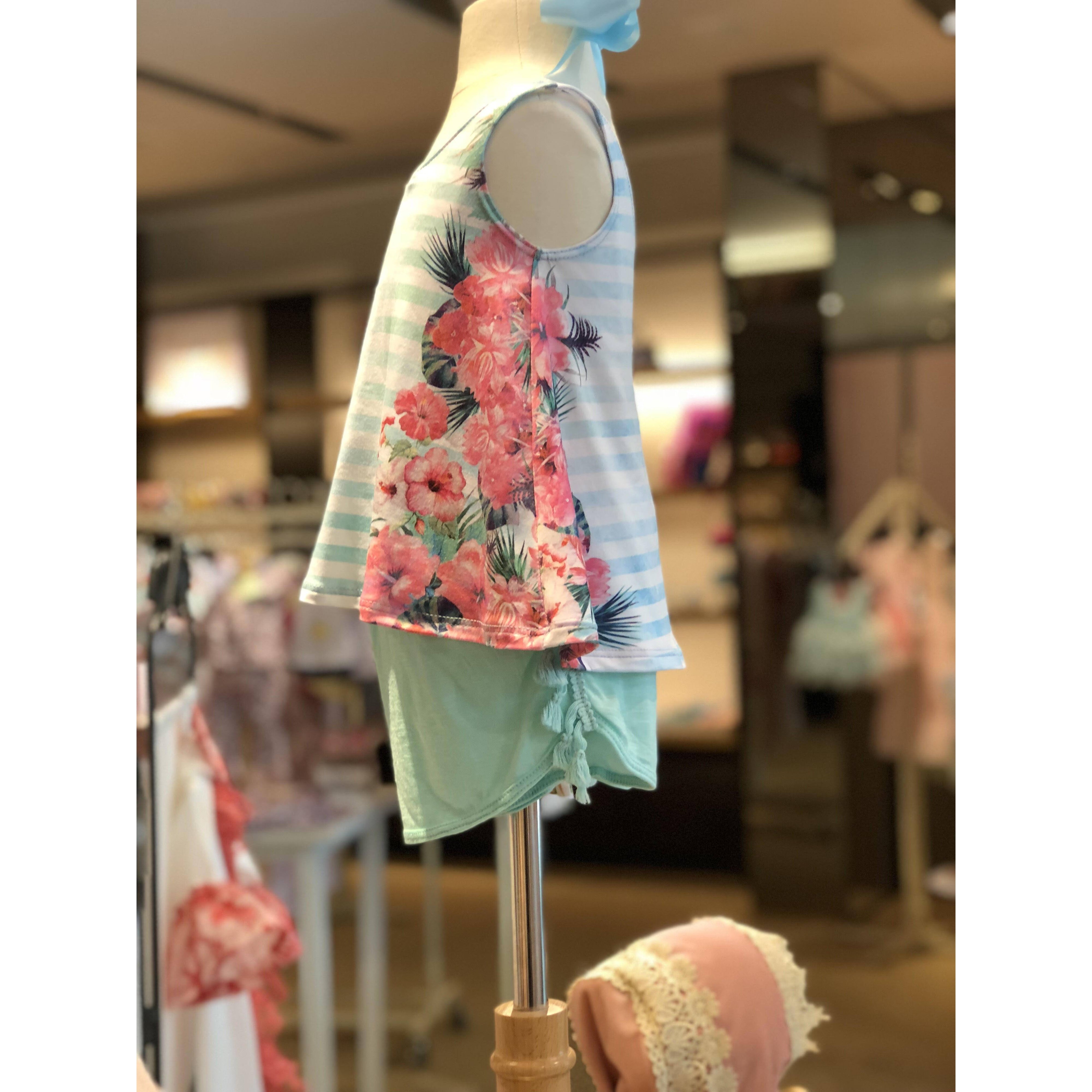 Little Mass Paradise Tropical Shorts