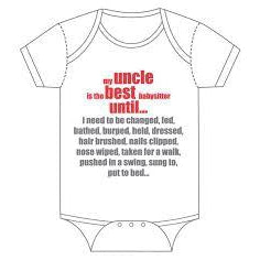 Sara Kety My Uncle is the Best Onesie