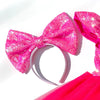 Hot Pink Glam Headband