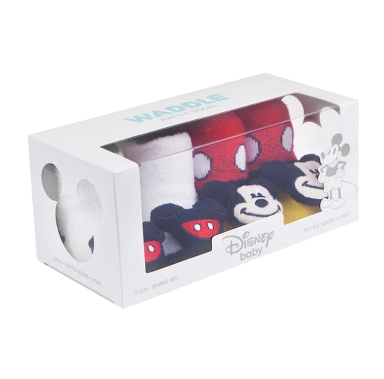 Calcetines sonajero de Mickey Mouse tambaleante