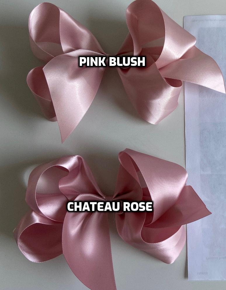 Giant Satin Bow Clip