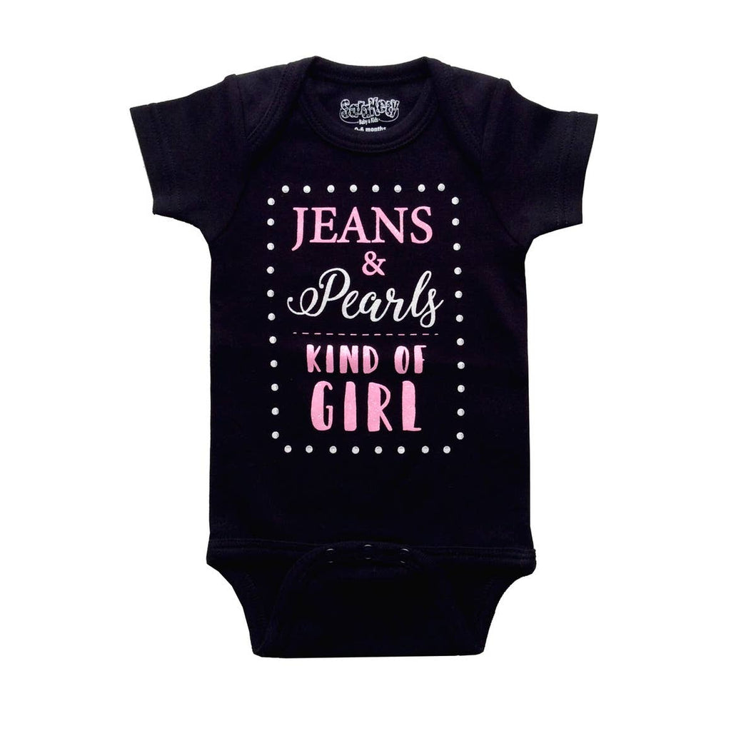 Sara Kety Jeans and Pearls