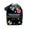 Hannah Banana Backpack in Black Leather
