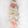 Satin Bud Lace Swaddle Set