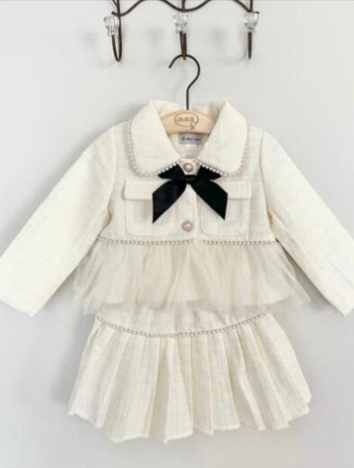 Ivory Skirt Set