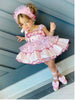 Pink Butterfly Puff Dress