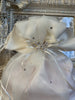Satin Pouch in Ivory or White