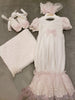 Antique White Layette Blanket