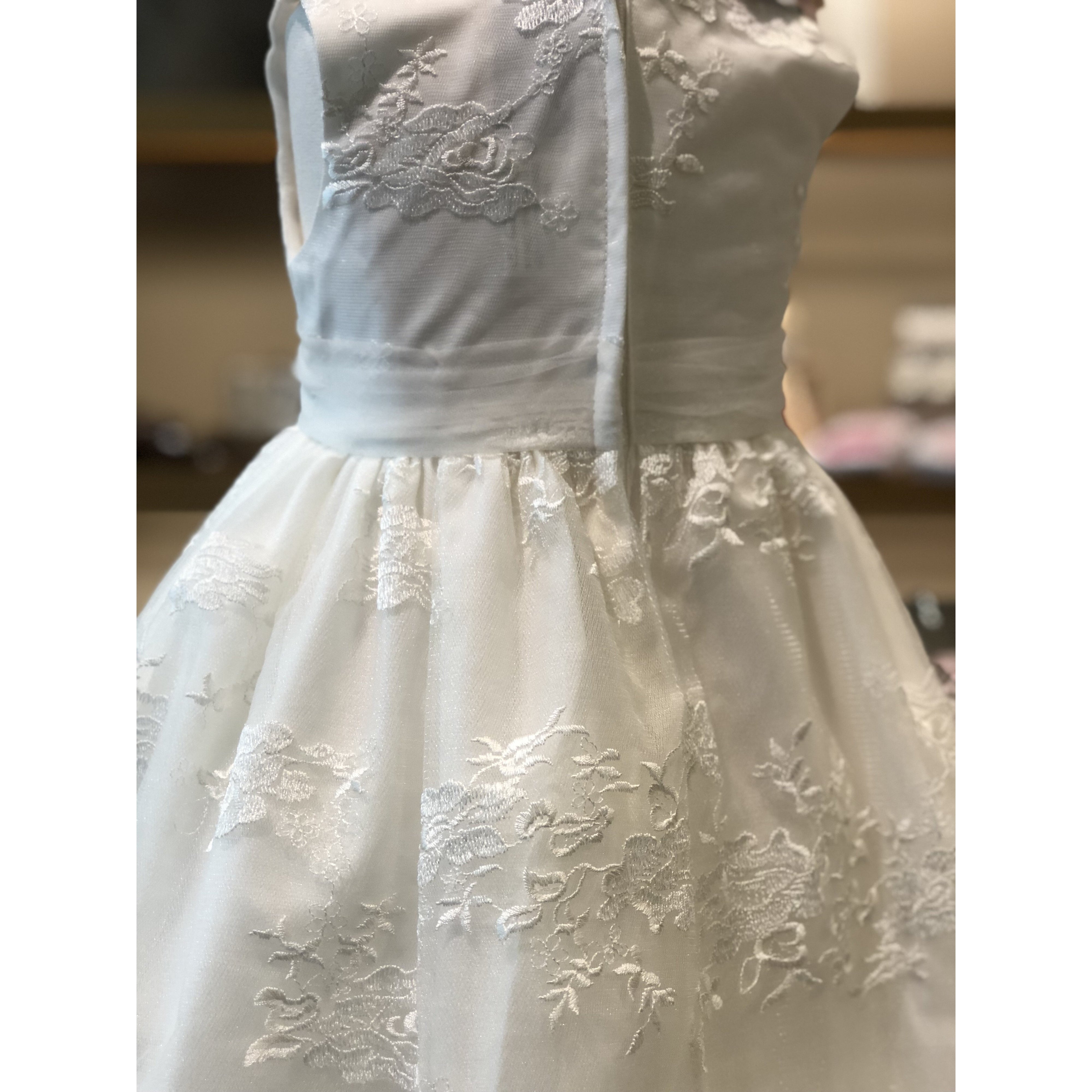 Sweetie Pie Lace Ivory Dress