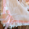 Pink and Cream Blanket