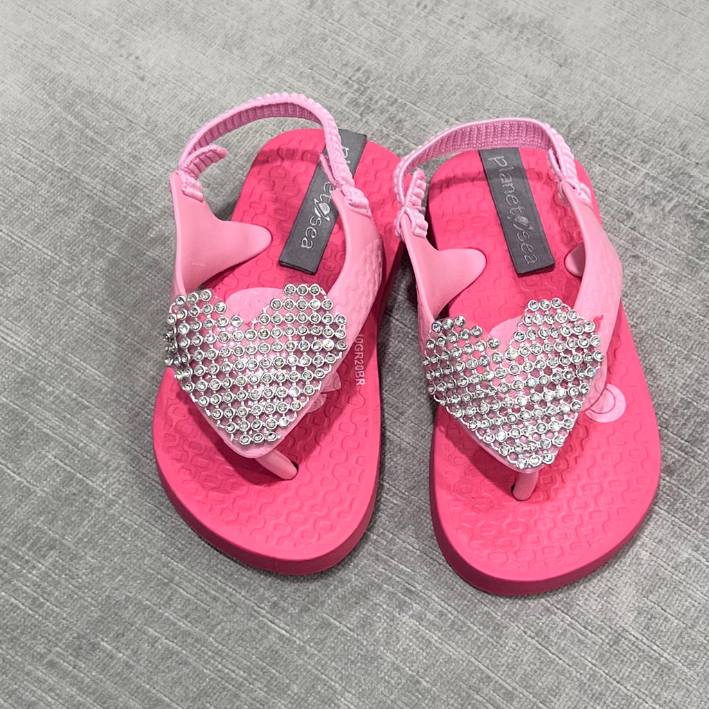 Infant Heart Flip Flops