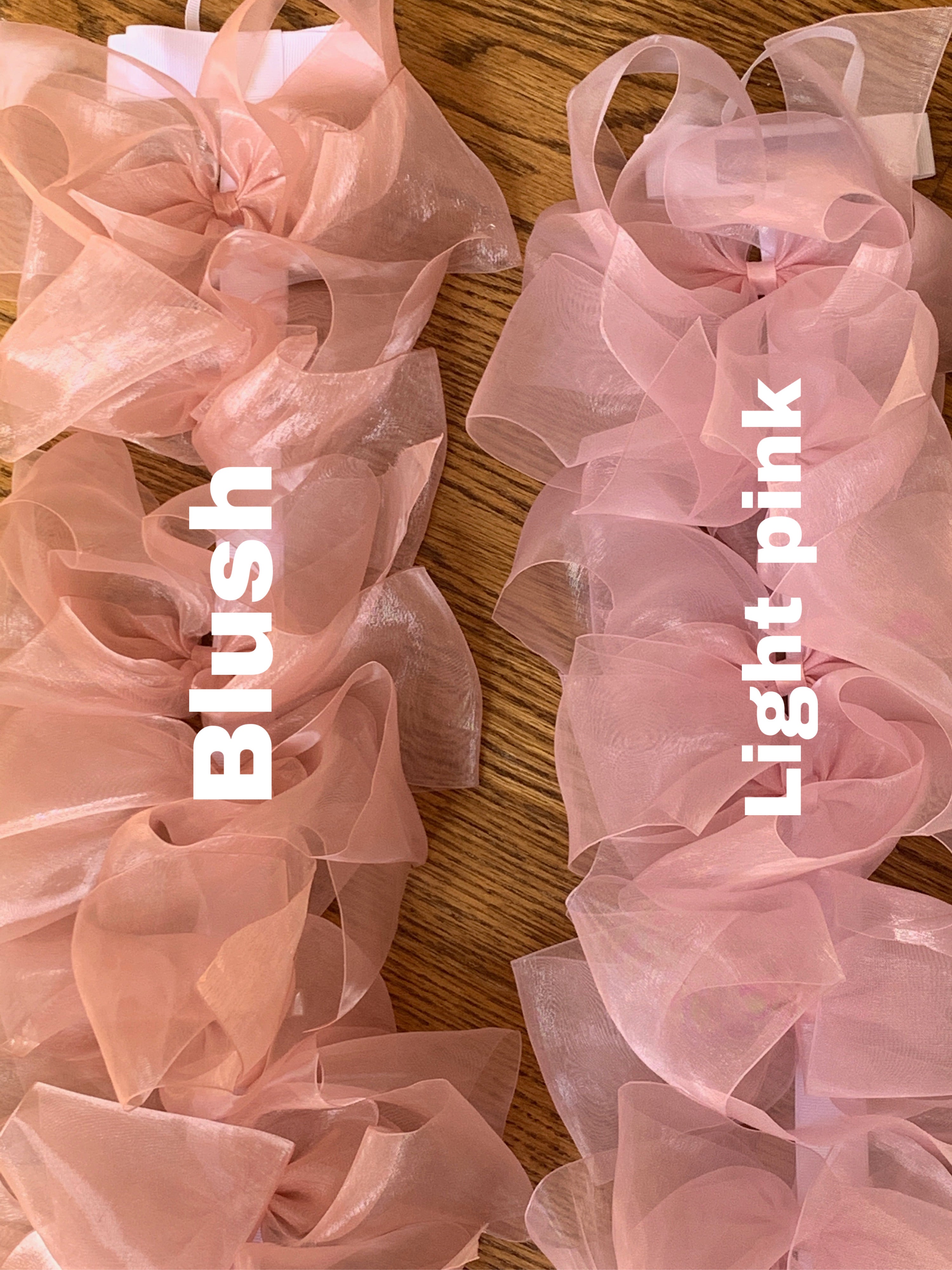 Super Jumbo Organza Sheer Bow