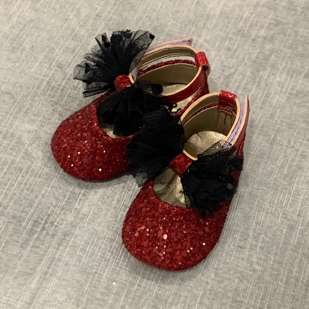 Ever Kid Glitter Crib Shoe