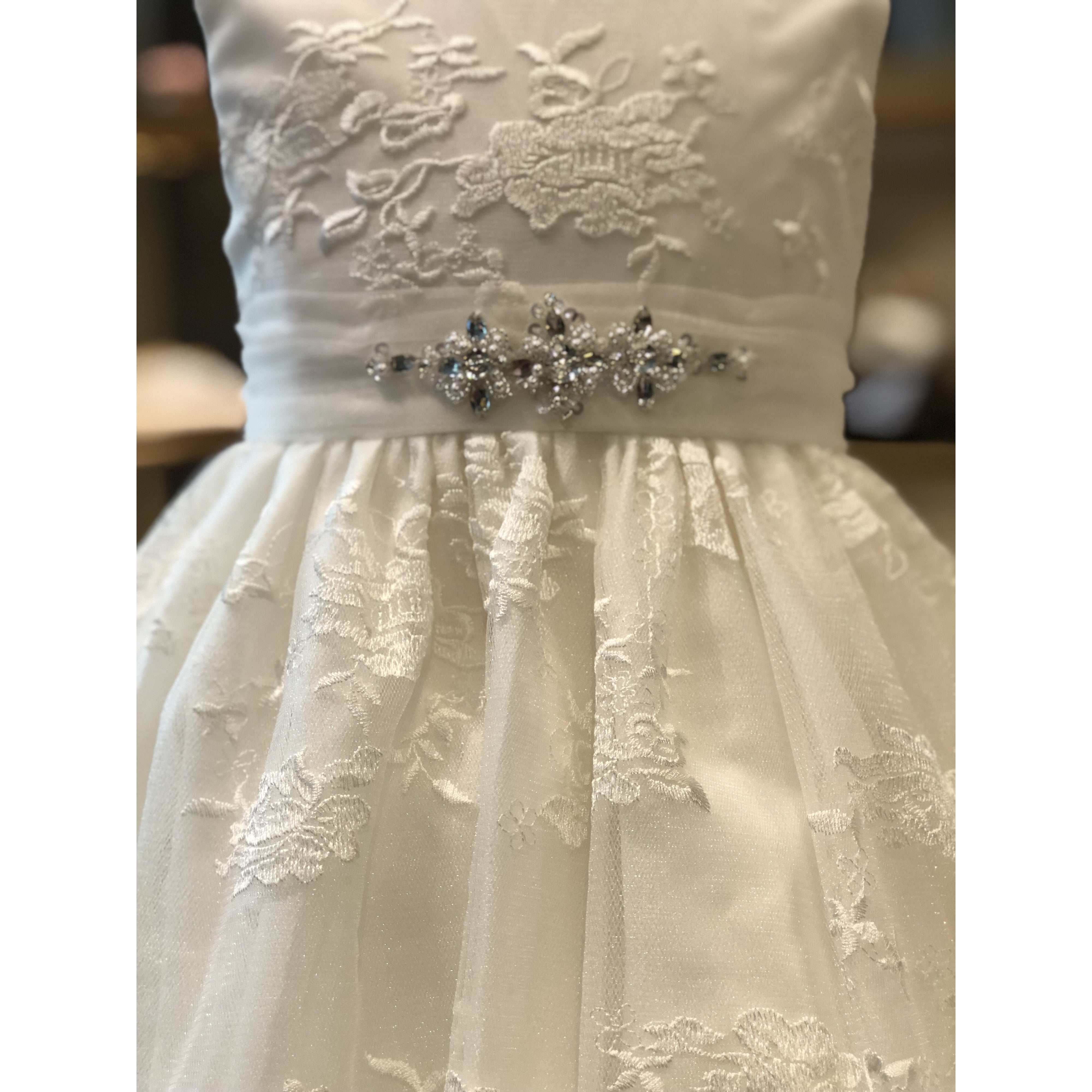 Sweetie Pie Lace Ivory Dress