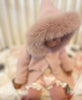 Martin Aranda Knit Jacket with Fur Fox