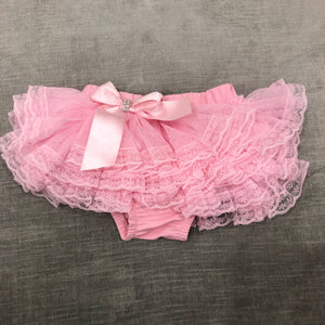 Pink Lace Bloomers