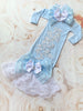Jeweled Infant Gown