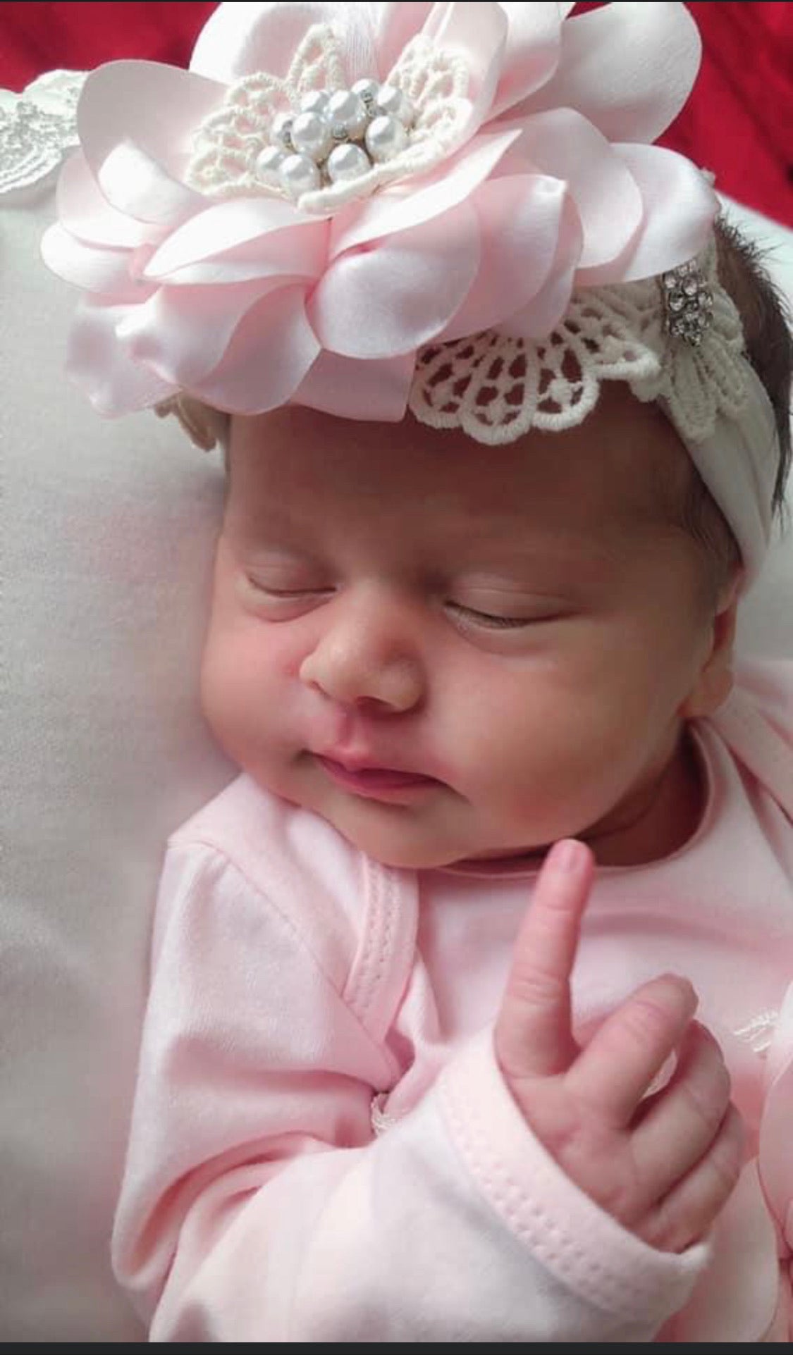 Victorian Flower Headband