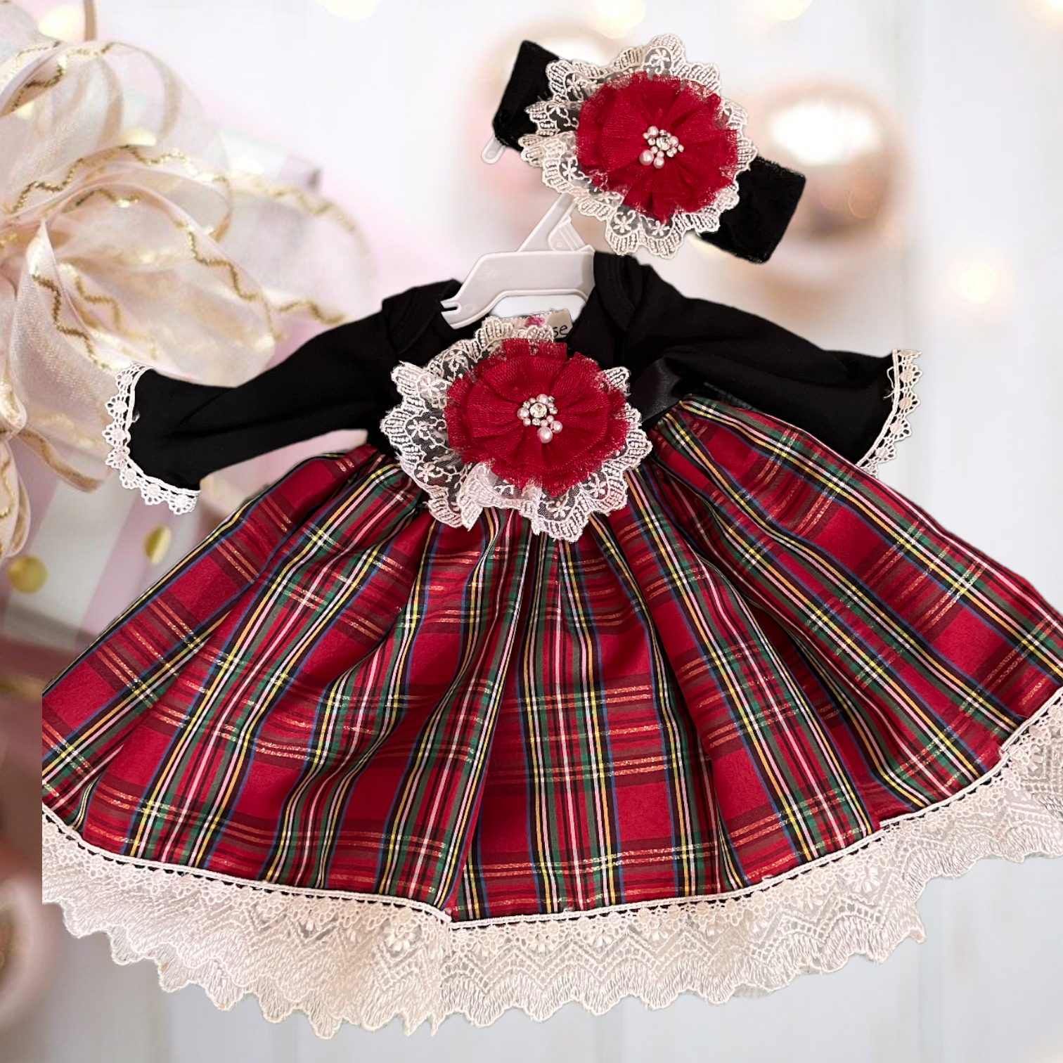 Infant Plaid Dress