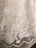 Pink Flower Ivory Dress