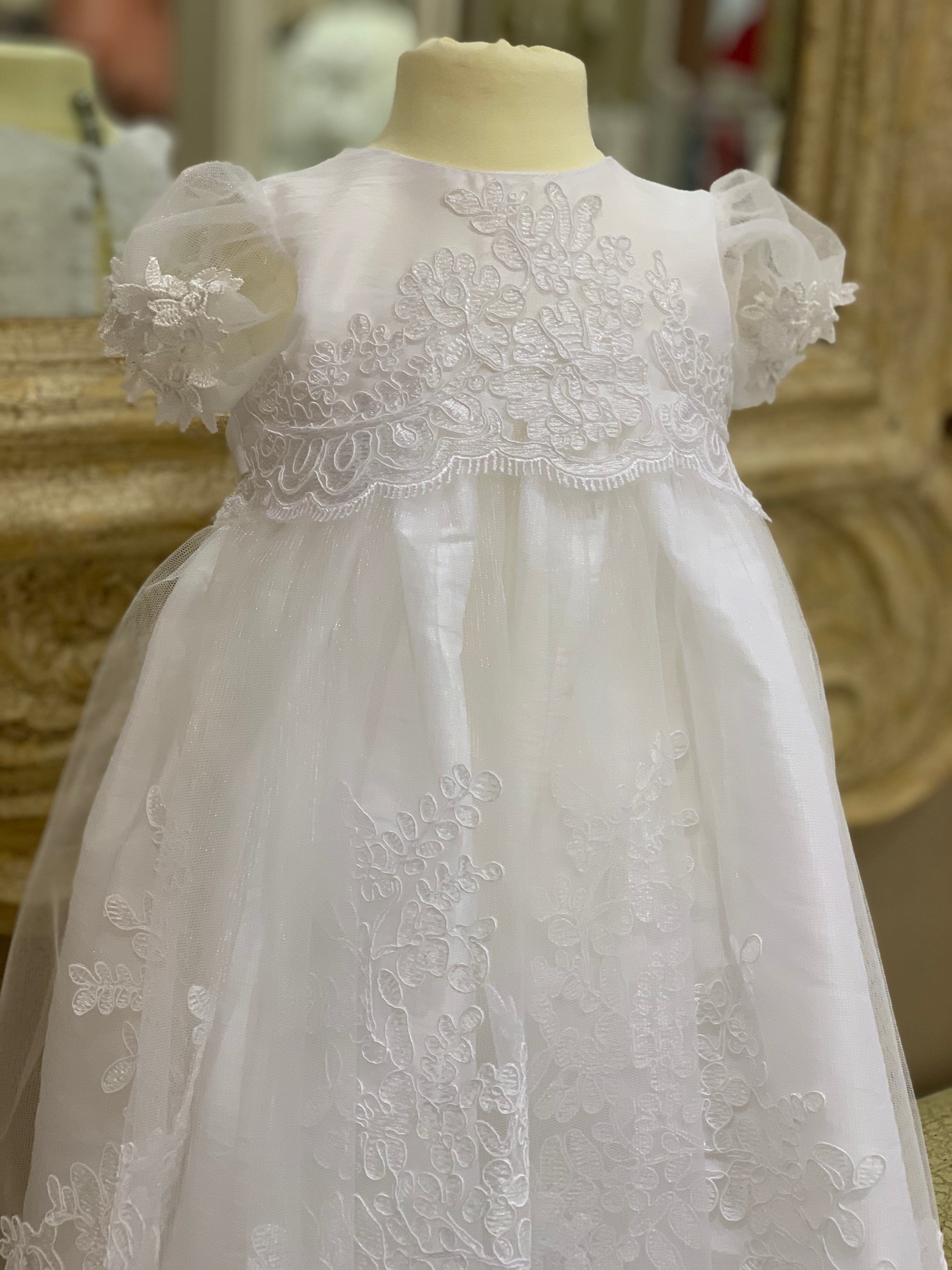 White Christening Gown