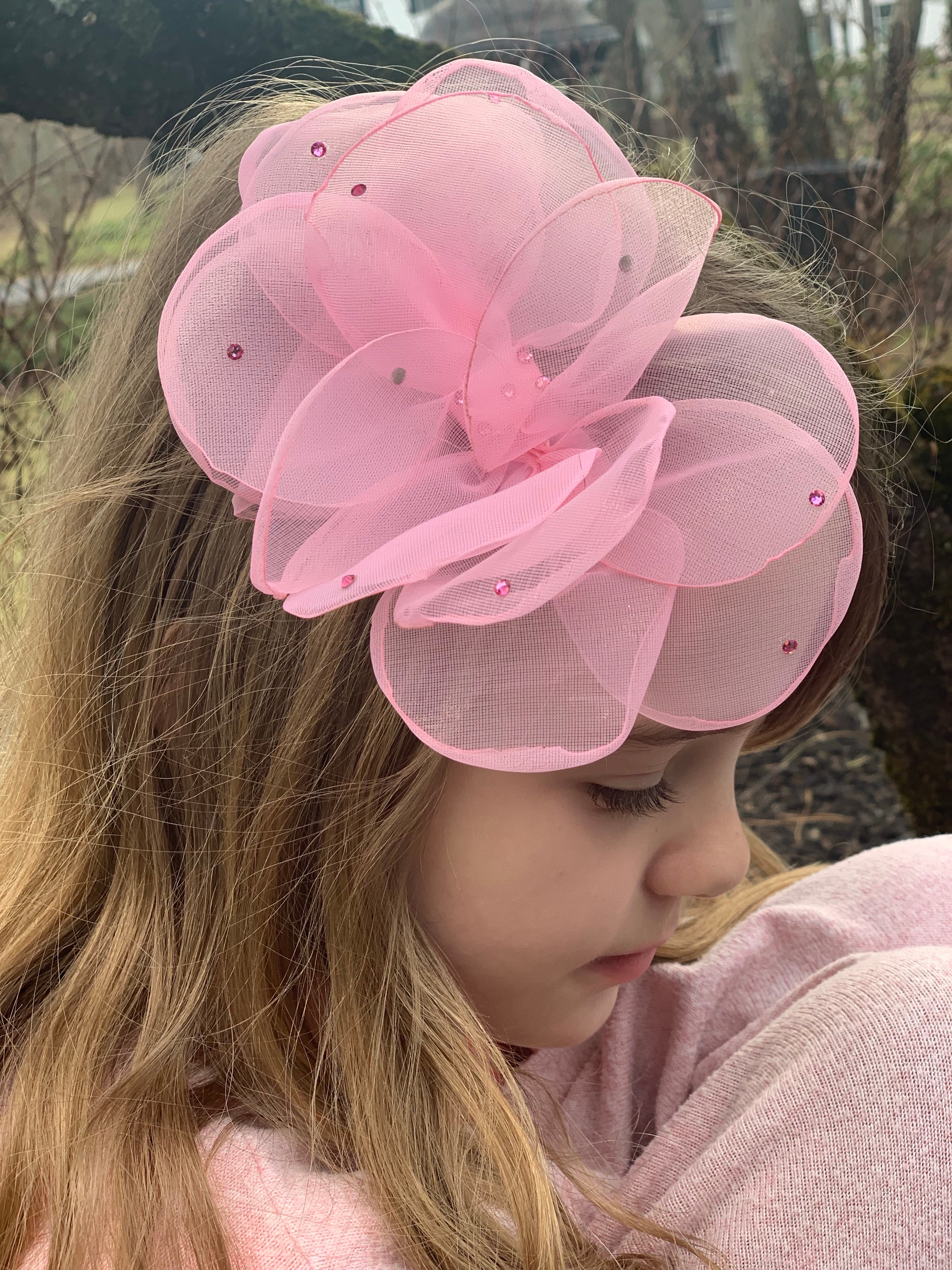 Bari Lynn Organza Clip