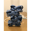 Bari Lynn Crystallized Denim Bow Headband