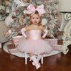 Off the Shoulder Pink Tutu Dress