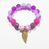 Heart Me Purple Party Bracelets