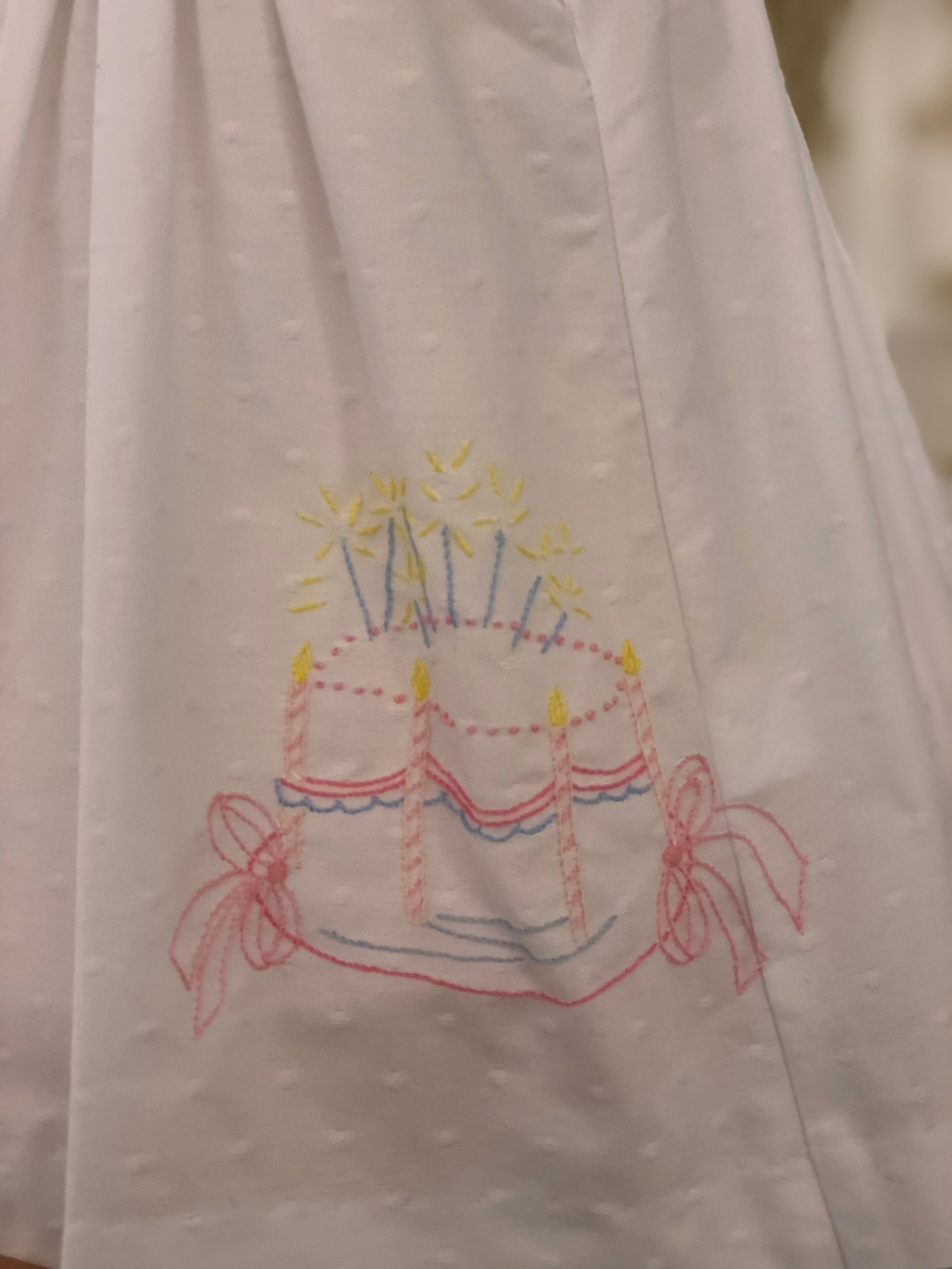 Cotton Birthday Dress