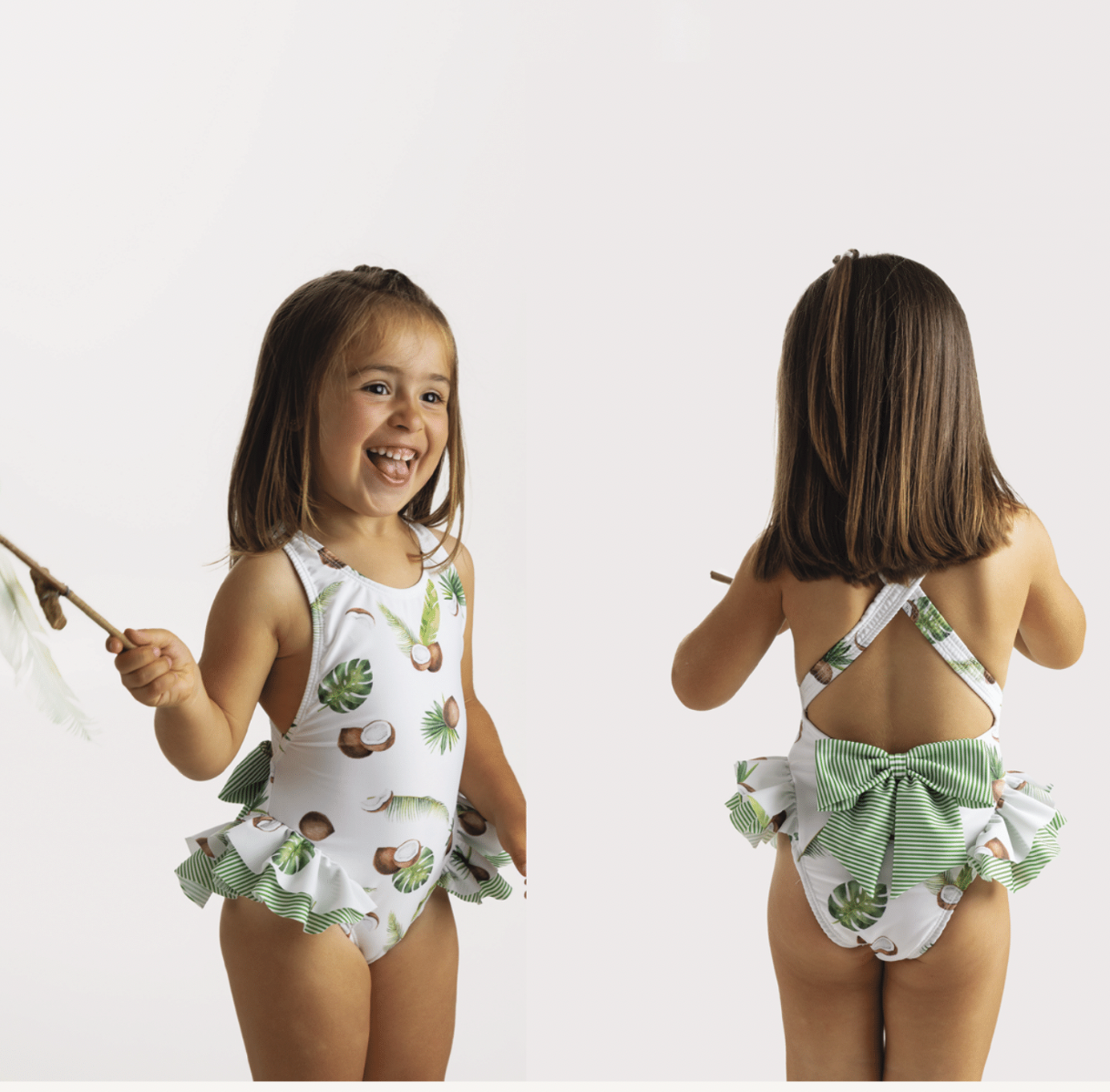 Meia Pata Coconut Bathing Suit