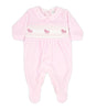 Pink Rocking Horse Footie