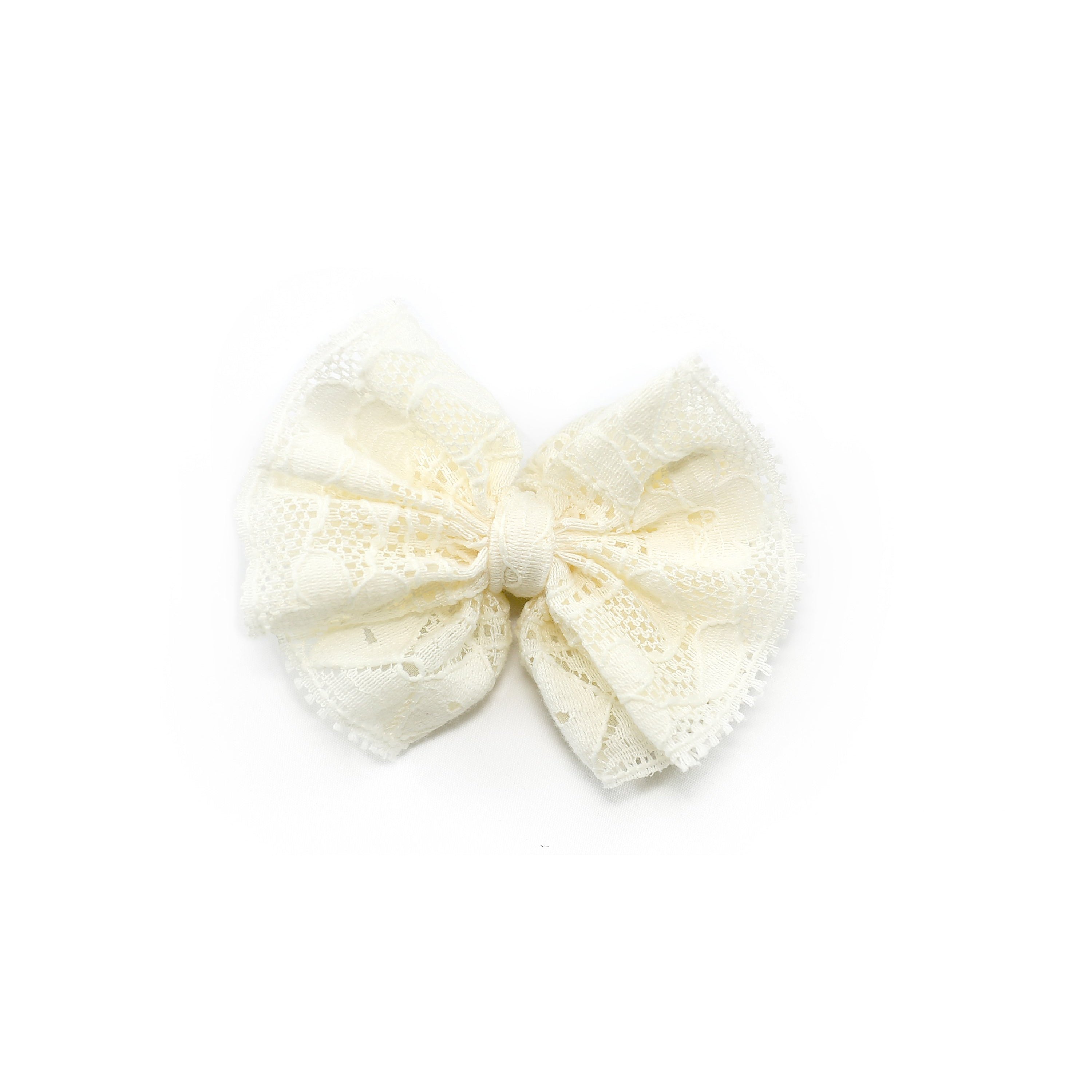 Maeli Rose Lace Bow CLip