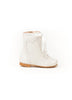 Beige Leather Boots