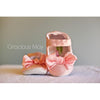 Gracious May Silk Bow Shoe in Pink
