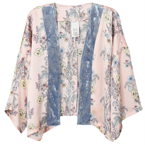 Tru Luv Floral Kimono