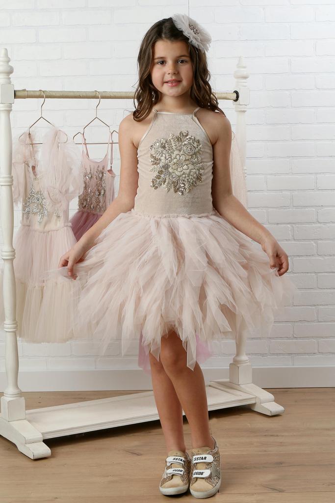 The Emma Dress in Blush