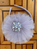 Lilac Tulle Clip or Headband