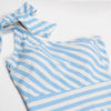 Women's One Shoulder Stripe Suit